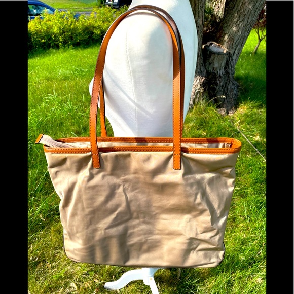 Michael Kors Zippered Polyester Tote - Picture 2 of 16